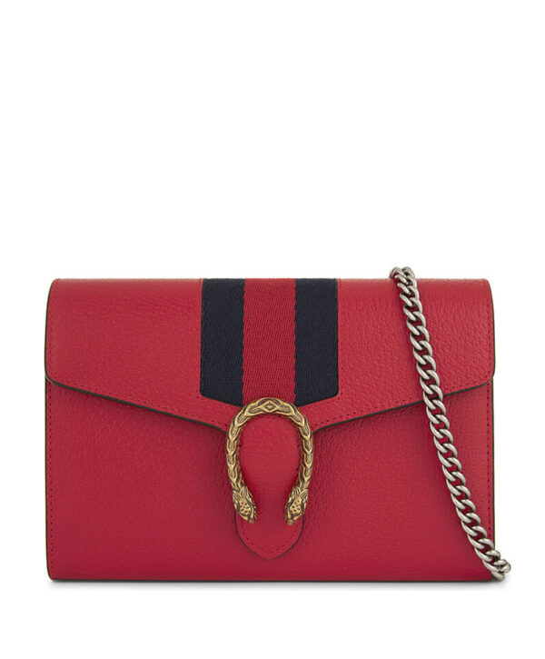 Gucci GG Web Crossbody 481377 Red