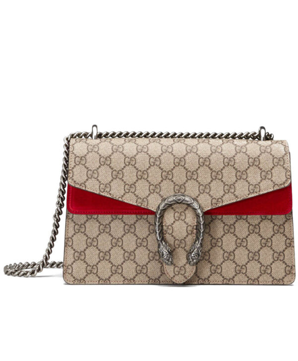 Gucci Dionysus small GG shoulder bag 400249 Red