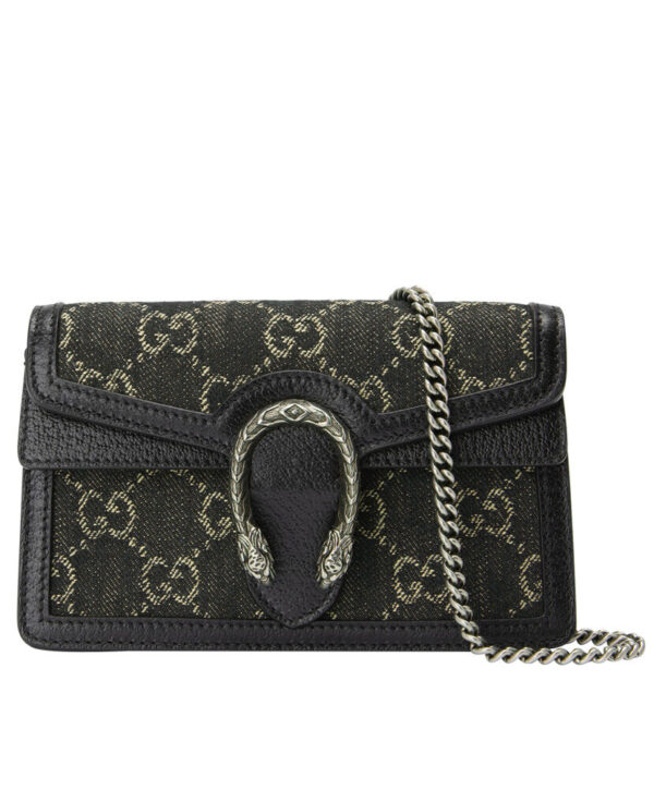 Gucci Dionysus GG Super Mini Bag 476432 Black