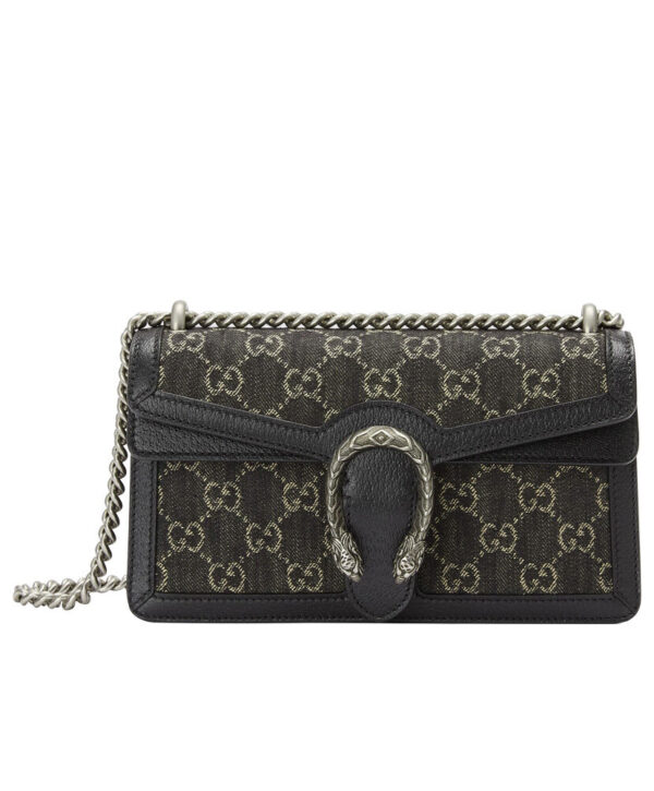 Gucci Dionysus Small GG Shoulder Bag 499623 Black