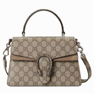 Gucci Small Dionysus Top Handle Bag 739496 Apricot