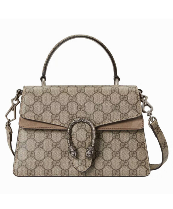 Gucci Small Dionysus Top Handle Bag 739496 Apricot