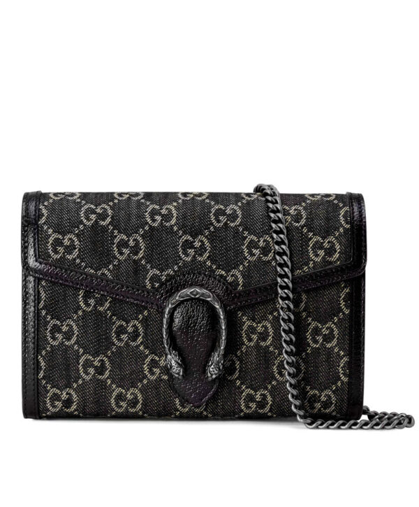 Gucci Dionysus GG Mini Chain Bag 476432 Black