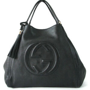 Gucci Soho Large Hobo Lilac 282309 Black