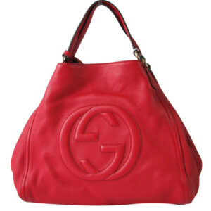 Gucci Soho Large Hobo Lilac 282309 Red