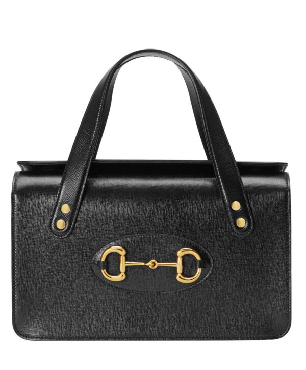 Gucci Horsebit 1955 small top handle bag 627323 Black