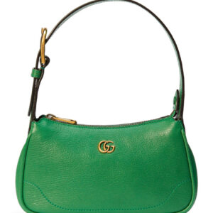 Gucci Aphrodite Shoulder Bag With Double G 739076 Green