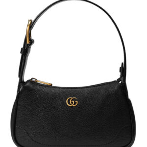 Gucci Aphrodite Shoulder Bag With Double G 739076 Black