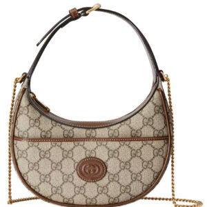 Gucci GG Half-moon-shaped Mini Bag 726843