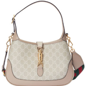 Gucci Jackie 1961 Small GG Shoulder Bag Cream