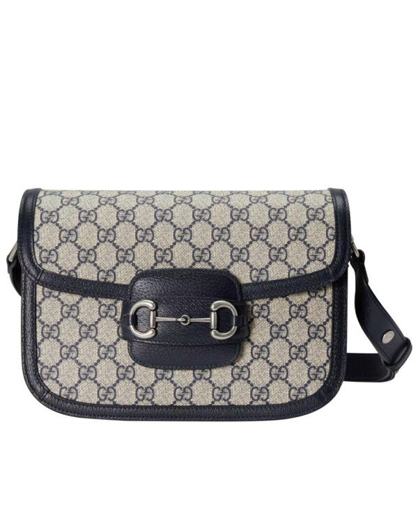 Gucci Horsebit 1955 Small Bag 602204 Dark Blue