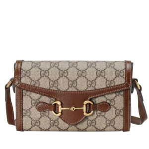 Gucci Horsebit 1955 Mini Bag 699296 Brown