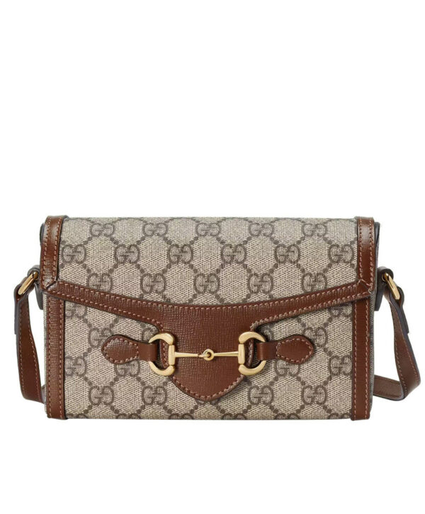 Gucci Horsebit 1955 Mini Bag 699296 Brown