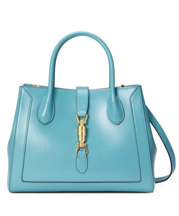 Gucci Jackie 1961 Medium Tote Bag 649016 Blue