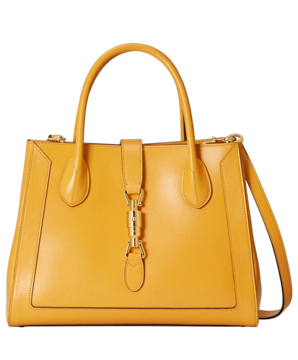 Gucci Jackie 1961 Medium Tote Bag 649016 Yellow