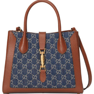 Gucci Jackie 1961 Medium Tote Bag 649016 Blue