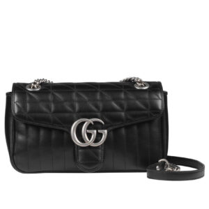 Gucci GG Marmont Small Shoulder Bag 443497 Black