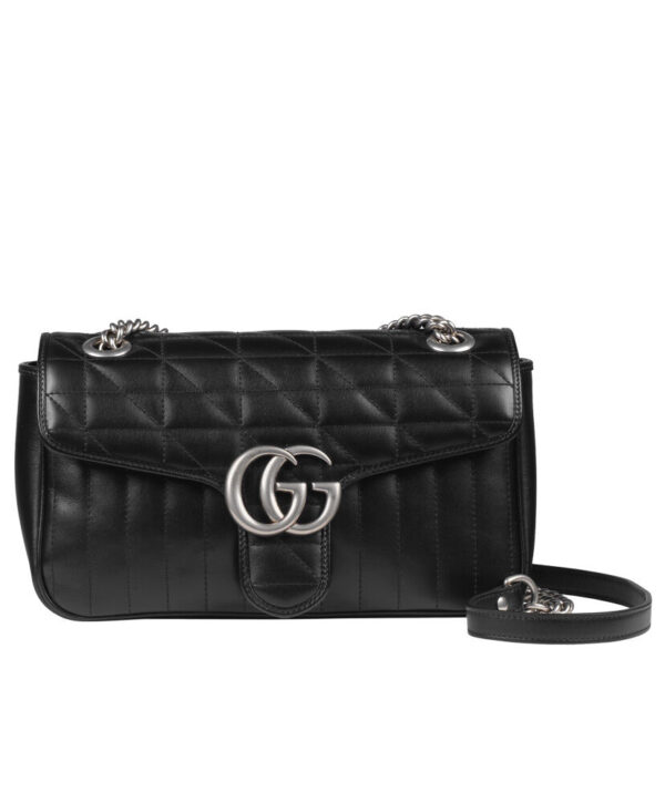 Gucci GG Marmont Small Shoulder Bag 443497 Black