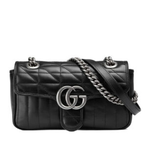 Gucci GG Marmont Mini Shoulder Bag 446744 Black