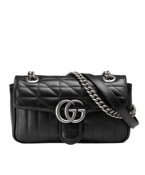 Gucci GG Marmont Mini Shoulder Bag 446744 Black