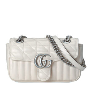 Gucci GG Marmont Mini Shoulder Bag 446744 Cream