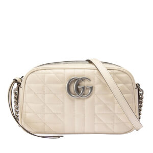 Gucci GG Marmont Small Shoulder Bag 447632 Cream