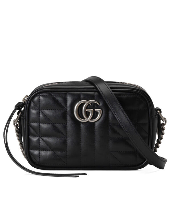 Gucci GG Marmont Mini Shoulder Bag 634936 Black