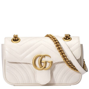 Gucci GG Marmont matelasse mini bag 446744 Cream