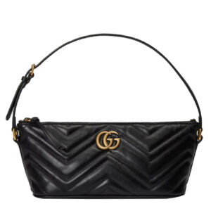 Gucci GG Marmont Shoulder Bag 739166 Black