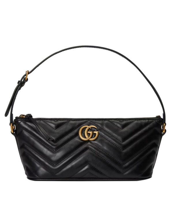 Gucci GG Marmont Shoulder Bag 739166 Black