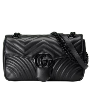 Gucci GG Marmont Small Shoulder Bag Black