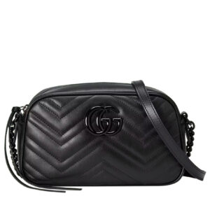 Gucci GG Marmont Small Shoulder Bag Black