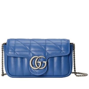 Gucci GG Marmont Super Mini Bag Blue