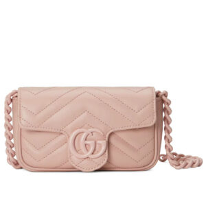 Gucci GG Marmont Belt Bag 699757 Pink