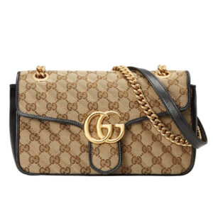 Gucci GG Marmont small shoulder bag 443497 Apricot