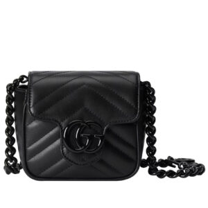 Gucci GG Marmont Belt Bag 739599 Black