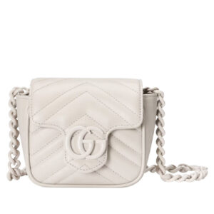 Gucci GG Marmont Belt Bag 739599 Cream