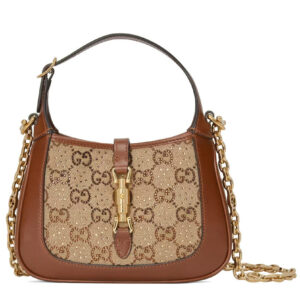 Gucci Jackie 1961 Mini GG Shoulder Bag 675799 Coffee