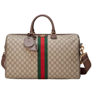 Gucci Ophidia GG medium carry-on duffle 547953 Dark Coffee