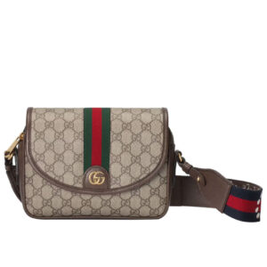 Gucci Ophidia Mini GG Shoulder Bag 722117 Dark Coffee