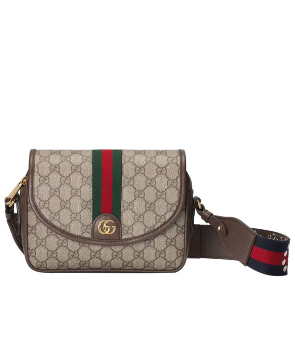 Gucci Ophidia Mini GG Shoulder Bag 722117 Dark Coffee