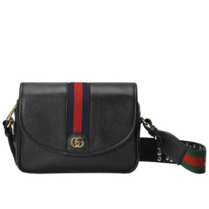 Gucci Ophidia Mini GG Shoulder Bag 722117 Black