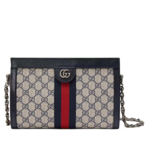 Gucci Ophidia GG Small Shoulder Bag 503877 Dark Blue