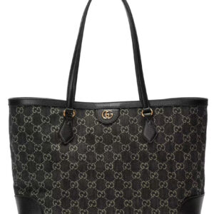 Gucci Ophidia Medium Tote With Web 631685 Black