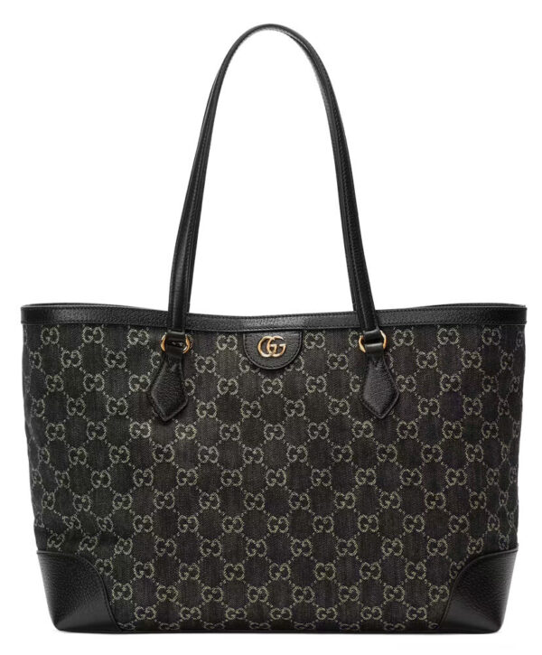 Gucci Ophidia Medium Tote With Web 631685 Black