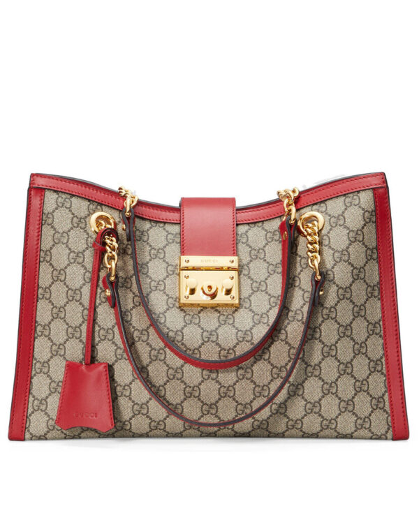 Gucci Padlock medium GG shoulder bag 479197 Red