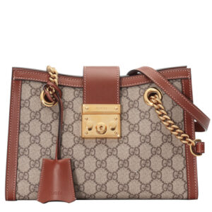 Gucci Padlock Supreme shoulder bag 498156 Coffee