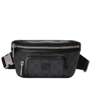 Gucci Belt bag with Interlocking G 682933 Black