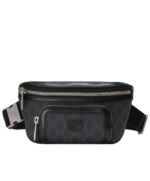 Gucci Belt bag with Interlocking G 682933 Black