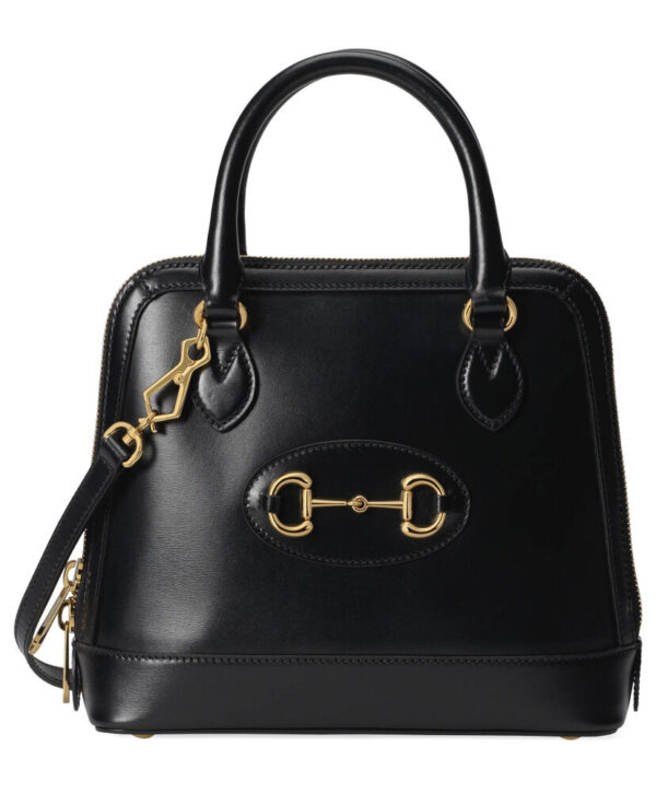 Gucci 1955 Horsebit small top handle bag 621220 Black